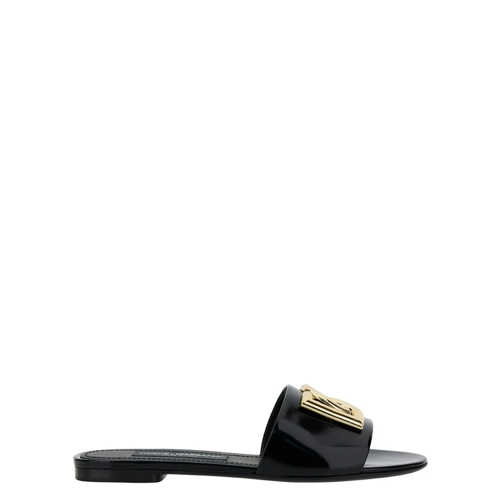 Dolce & Gabbana Damen Schwarz - Sliders - Shoes - K - 36 Eu