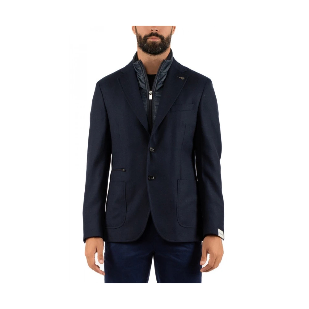 Paoloni Herren Blau - Jacke - Jackets - S