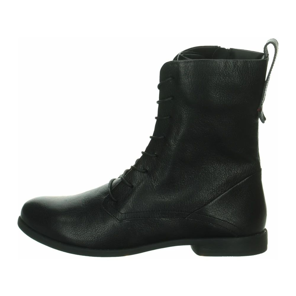 Think Damen Schwarz 3-001390-0000 Agrat 2 Stiefeletten - _Goat Glattleder - Bild 3