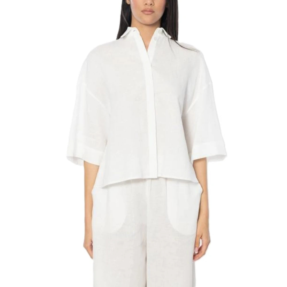 Max Mara Damen Weiß - Shirts - Blouses & Shirts - M