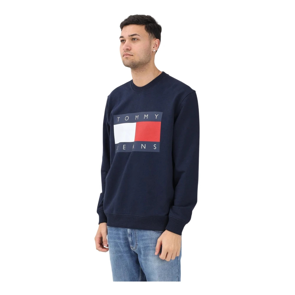 Tommy Jeans , Herren, Sweatshirts & Hoodies, Blau, S - Bild 5