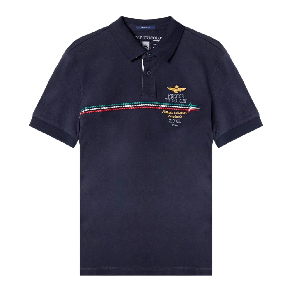 Aeronautica Militare Herren Blau - Shirts - Tops - M