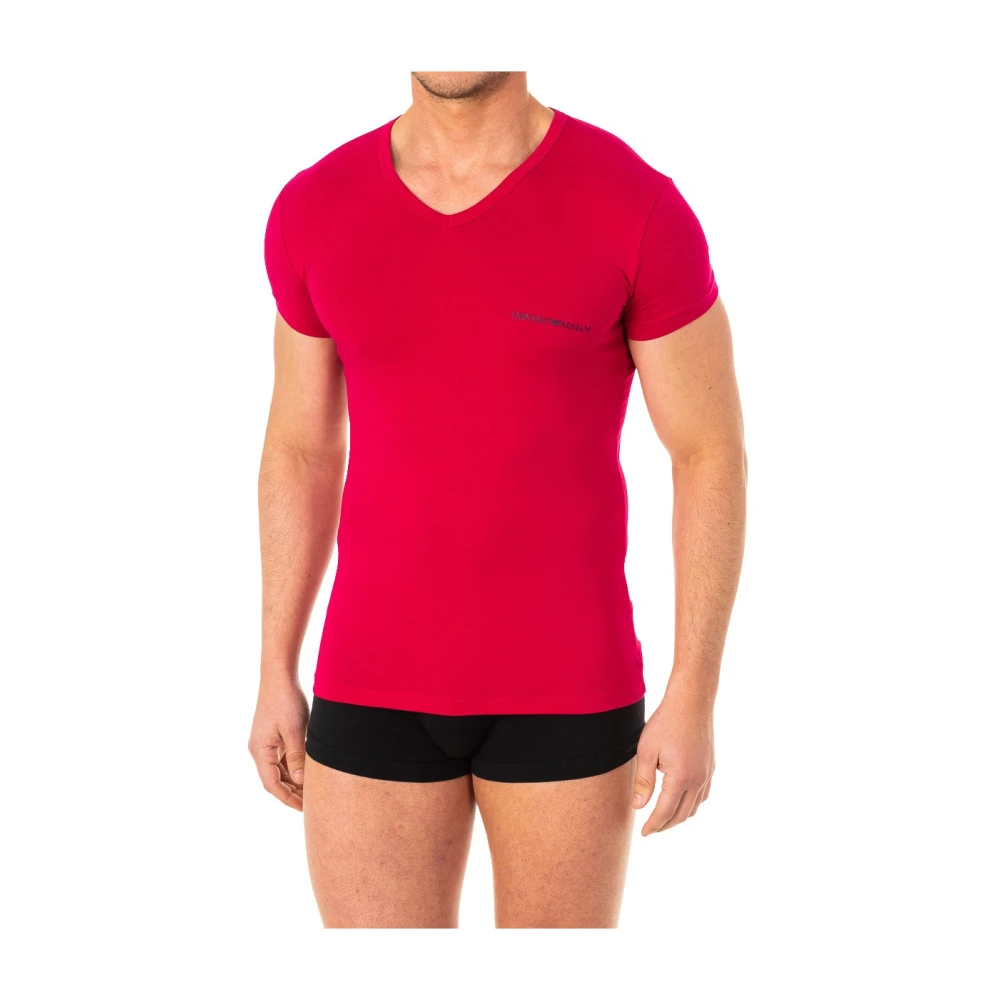 Emporio Armani Herren Rosa - T-Shirts - Tops - Xl