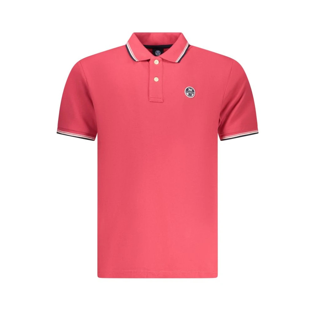 North Sails Herren Rot - Cotton Polo - Tops - Xl