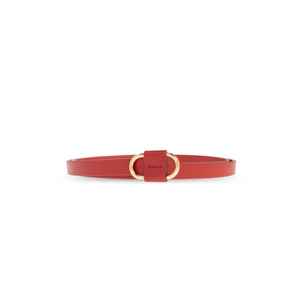 Dsquared2 Damen Rot - Leather Belt - Accessories - 90 Cm