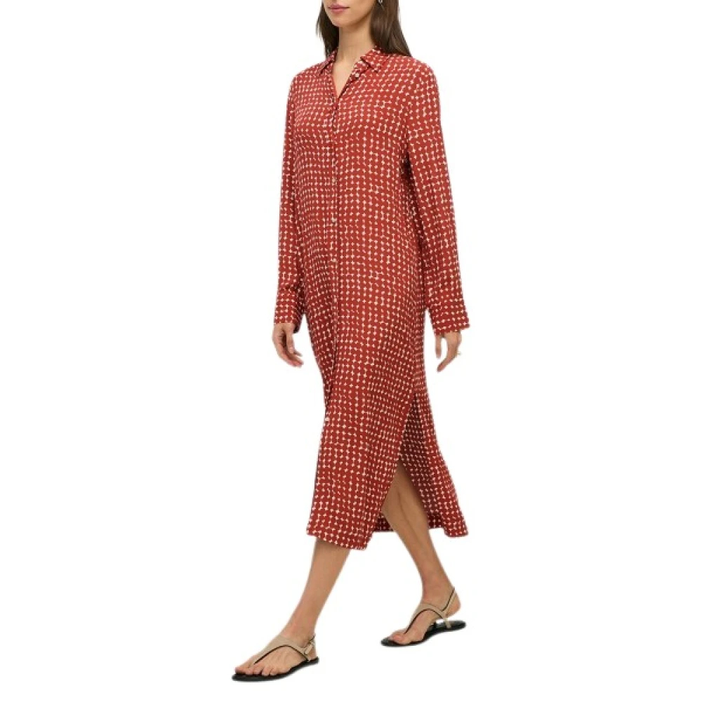 Yerse Damen Rot - Shirt Dress - Dresses - M