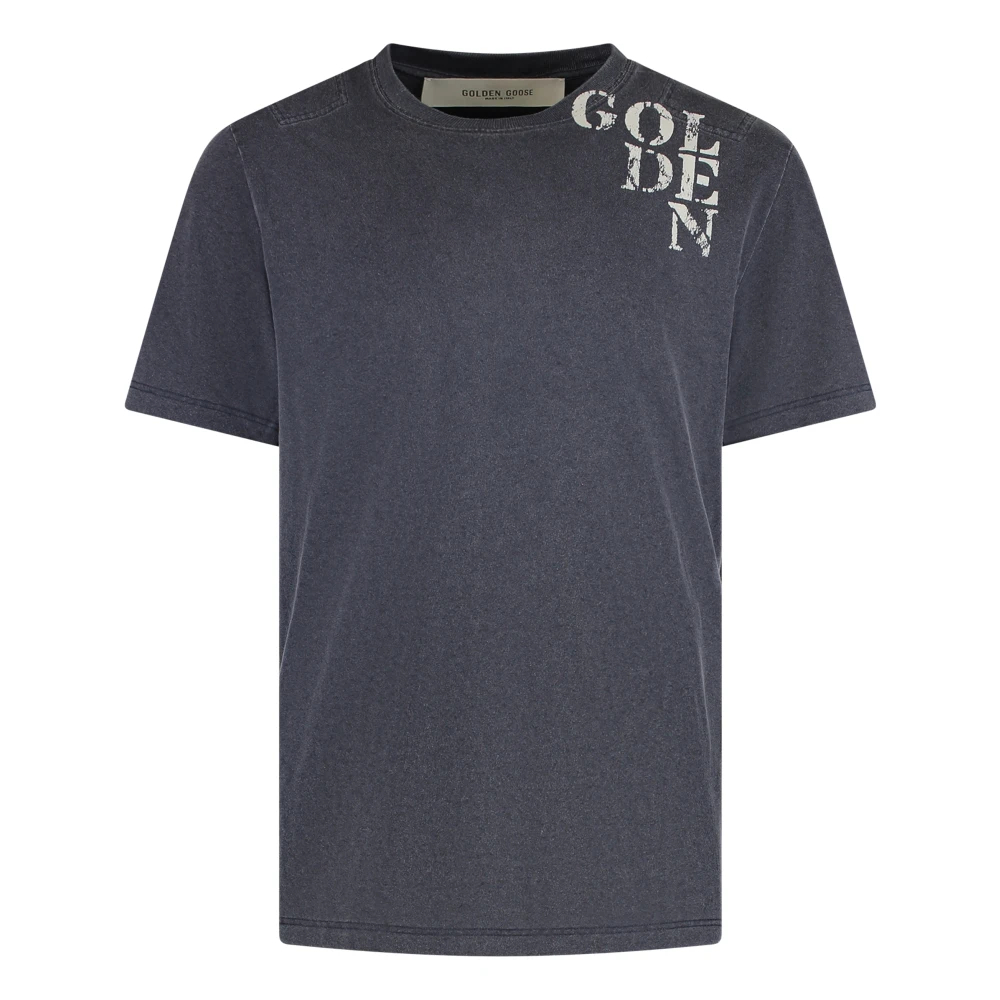 Golden Goose Herren Blau - T-Shirts - Tops - Xl