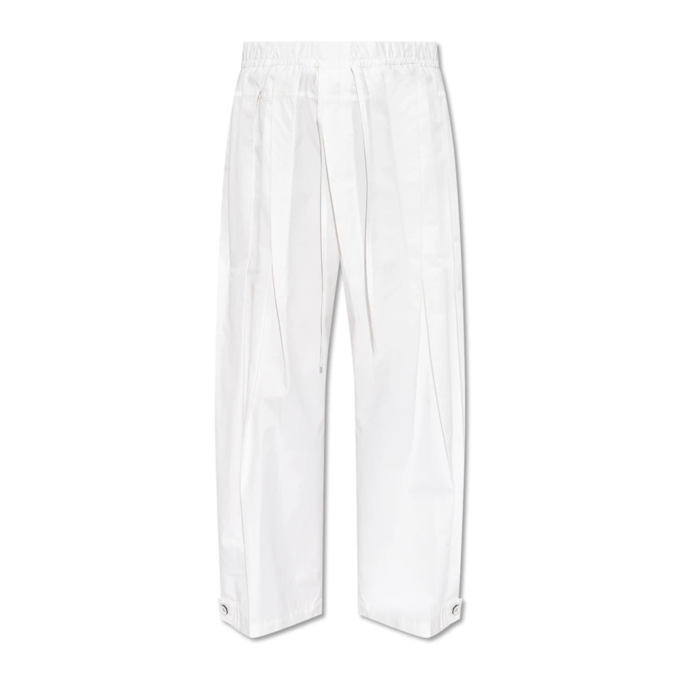 Jil Sander Damen Weiß - Oversize Hose - Trousers - Xs