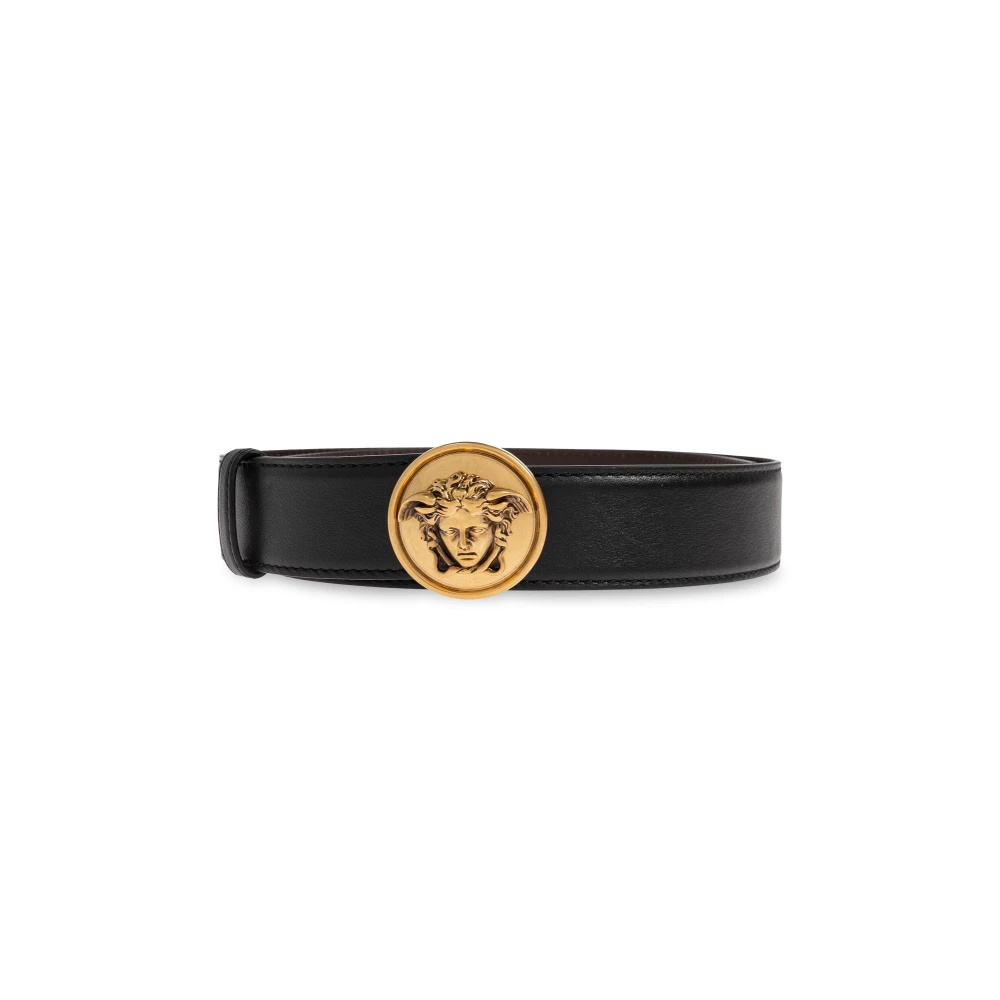 Versace - Ledergürtel 3-5 Cm - Accessories - Damen - Schwarzk - 80 Cm