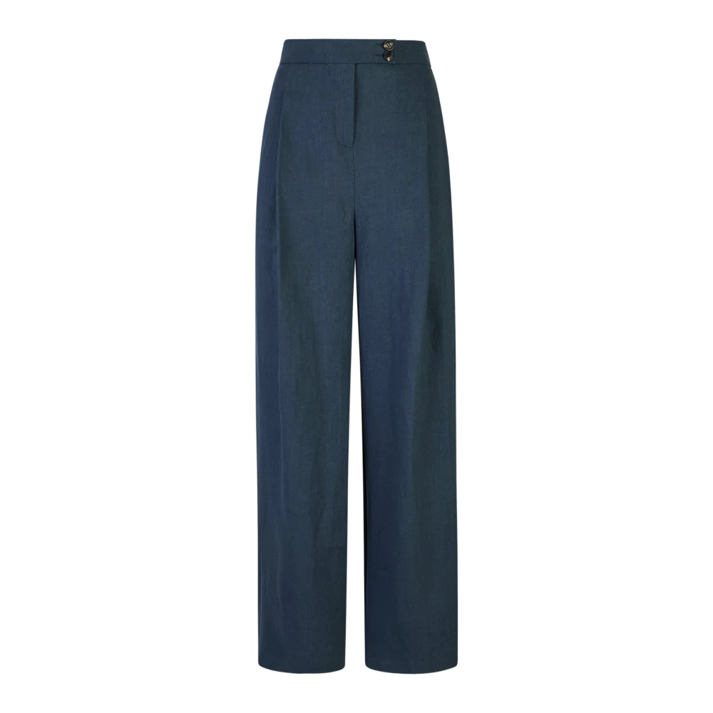Eleventy Damen Blau - Pantalone Con Bottoni - Trousers - 2XS