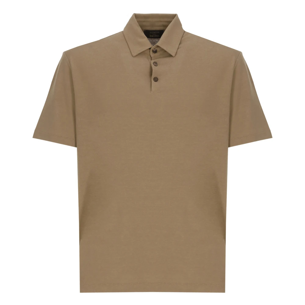 Zanone Herren Beige - Ice Cotton Polo Shirt - Tops - 2XL
