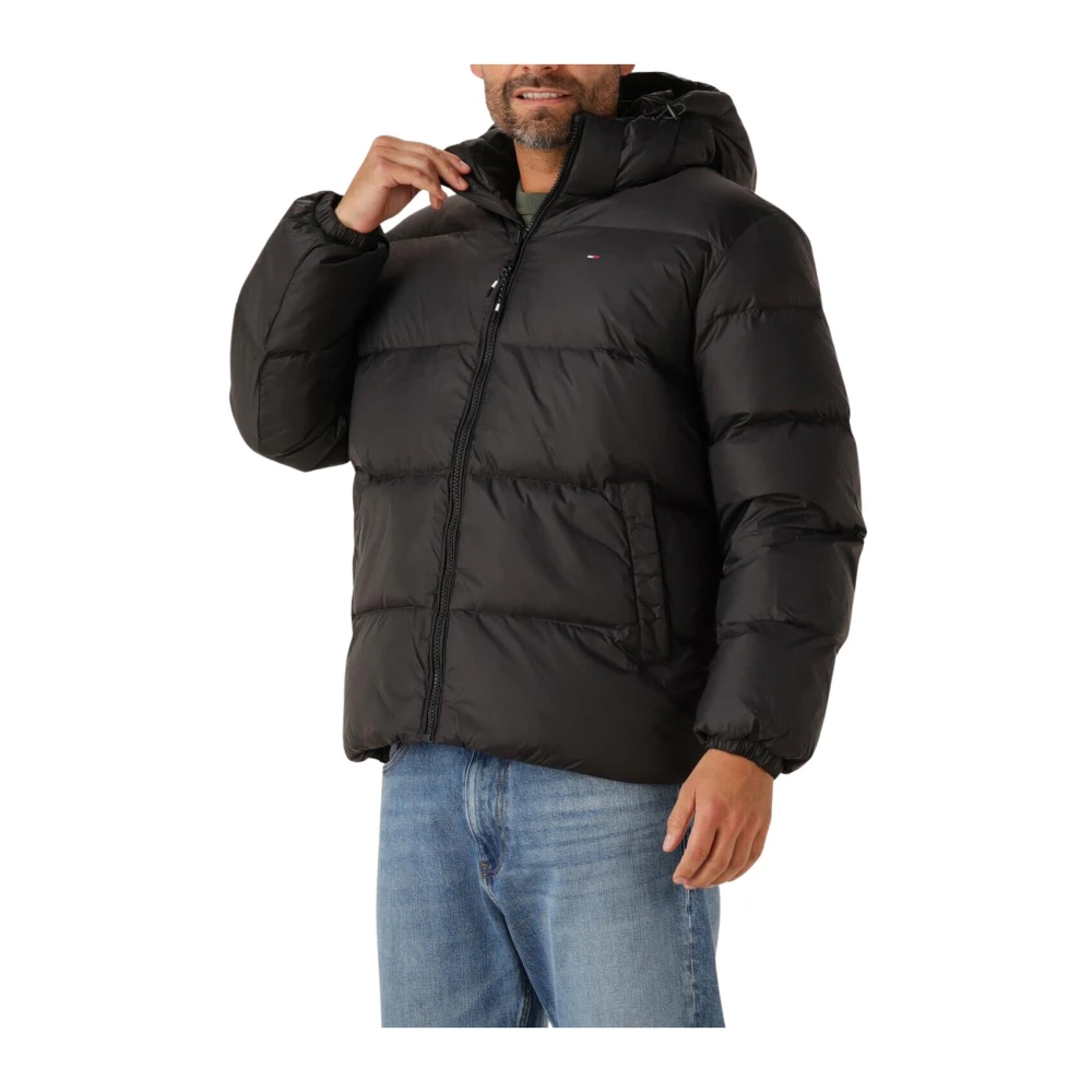 Tommy Jeans - Tjm Essential Daunenjacke - Jackets - Herren - Schwarzk - Xl