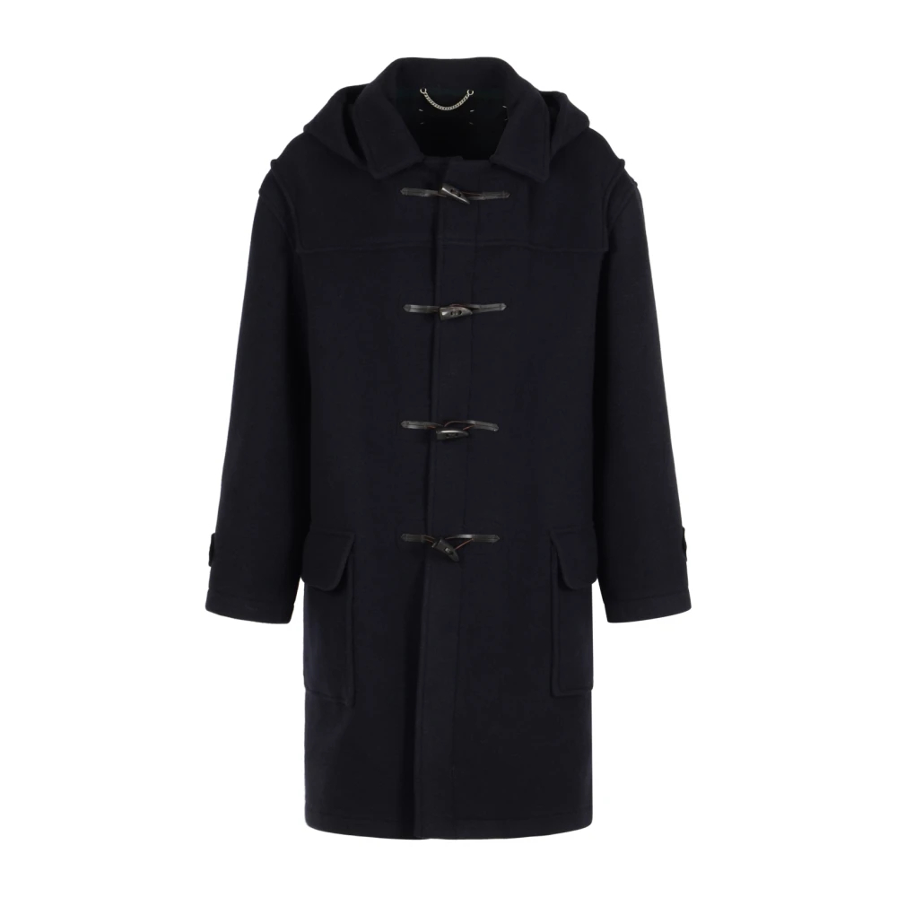Maison Margiela Herren Blau - Wendemantel Aus Wolle - Coats - M