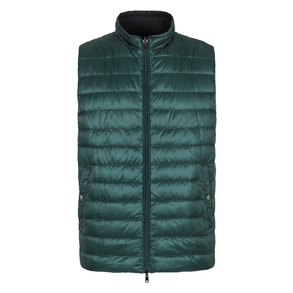Herno Herren Grün - Wende-Gilet Aus Nylon - Jackets - Xl