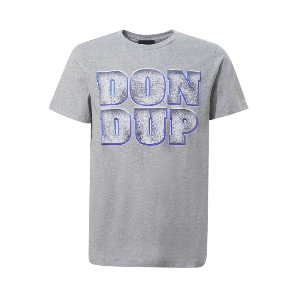 Dondup Herren Grau - Crew Neck T-Shirt - Tops - Xl