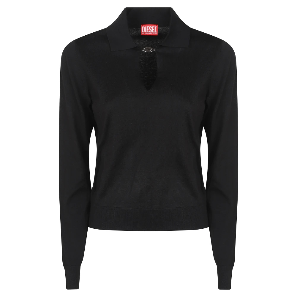 Diesel - M-Lilli Poloshirt - Tops - Damen - Schwarzk - L - Bild 3