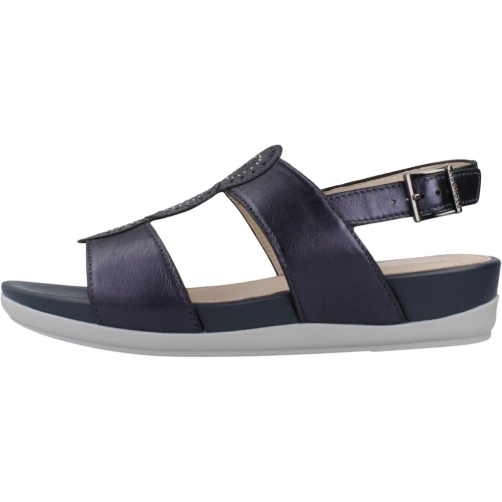 Stonefly Damen Blau - Eve 30 Laminated Lth - Shoes - 37 Eu