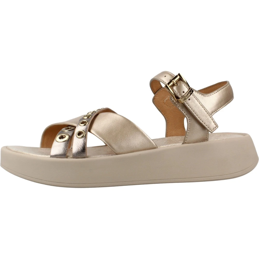 Stonefly Damen Gelb - Elis 7 Laminated Lth - Shoes - 37 Eu