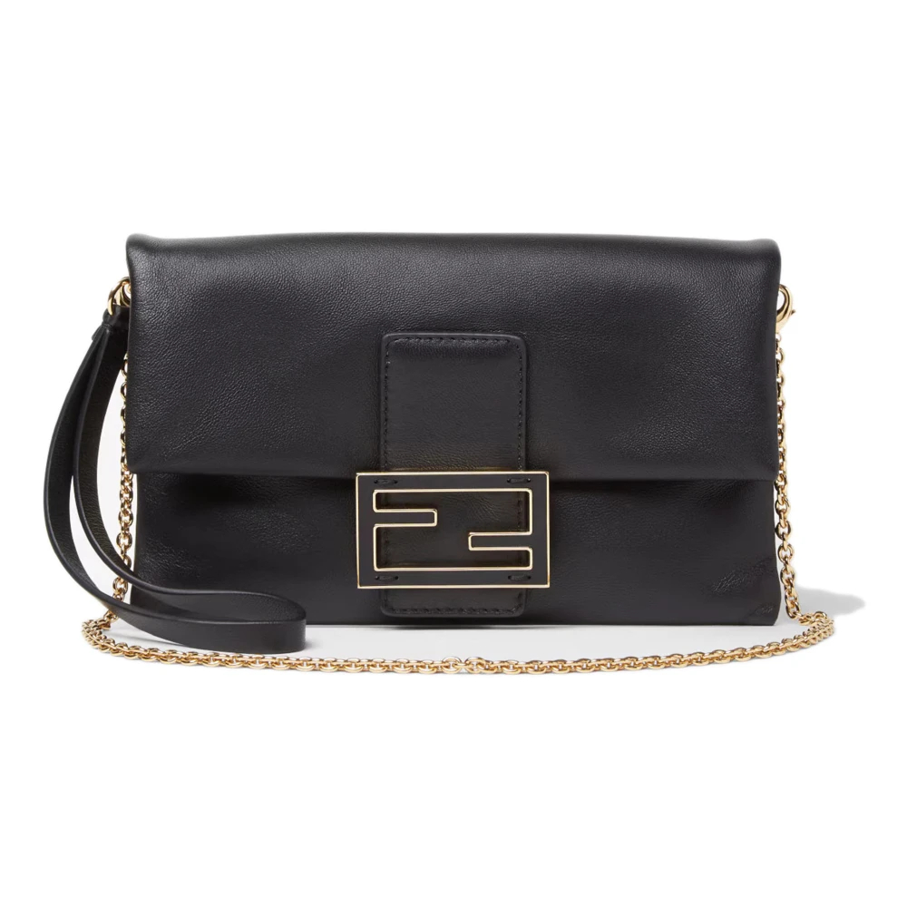 Fendi - Mamma Baguette Pouch - Bags - Damen - Schwarzk - One Size - Bild 5