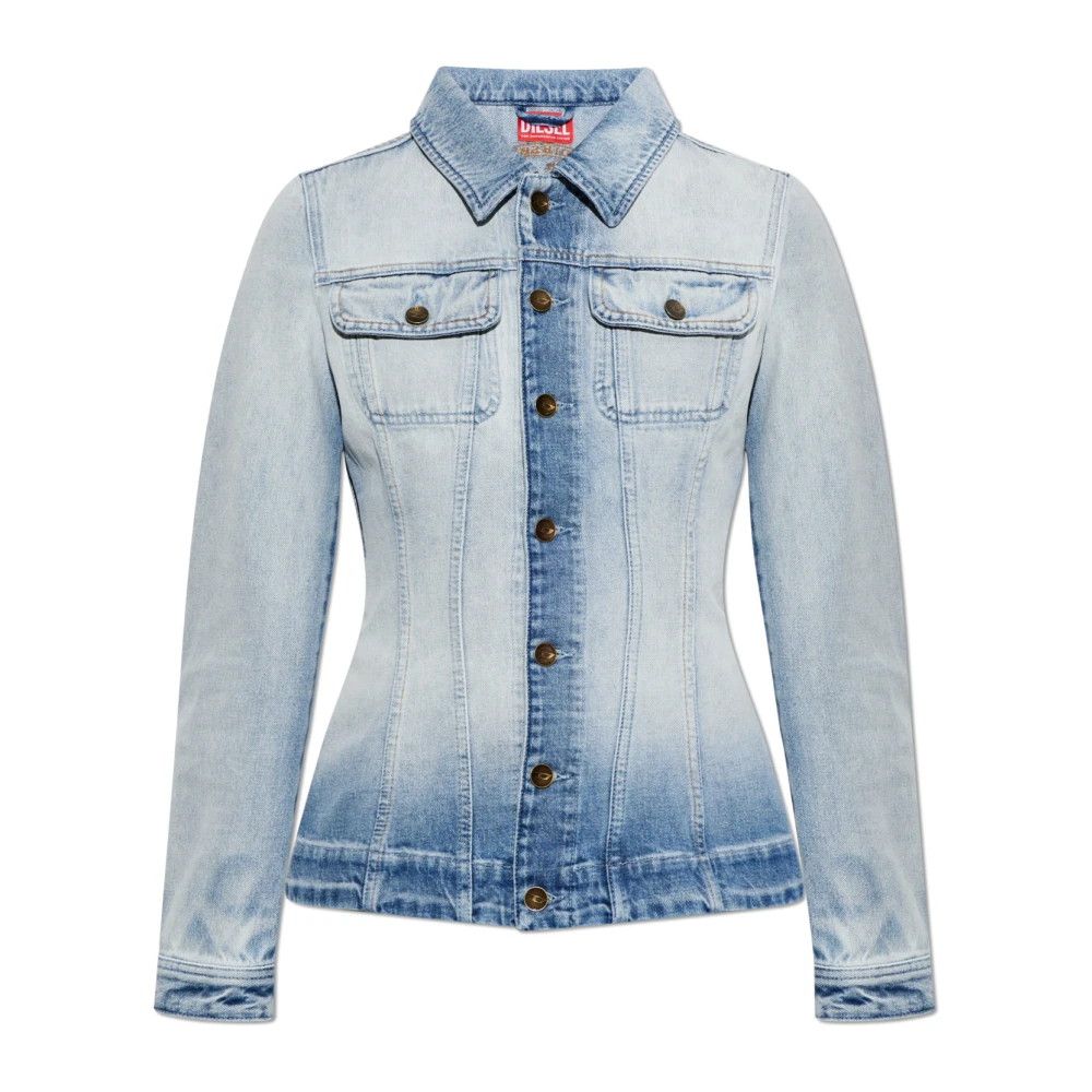 Diesel - De-Katerin-S Jacke - Jackets - Damen - Blau - M