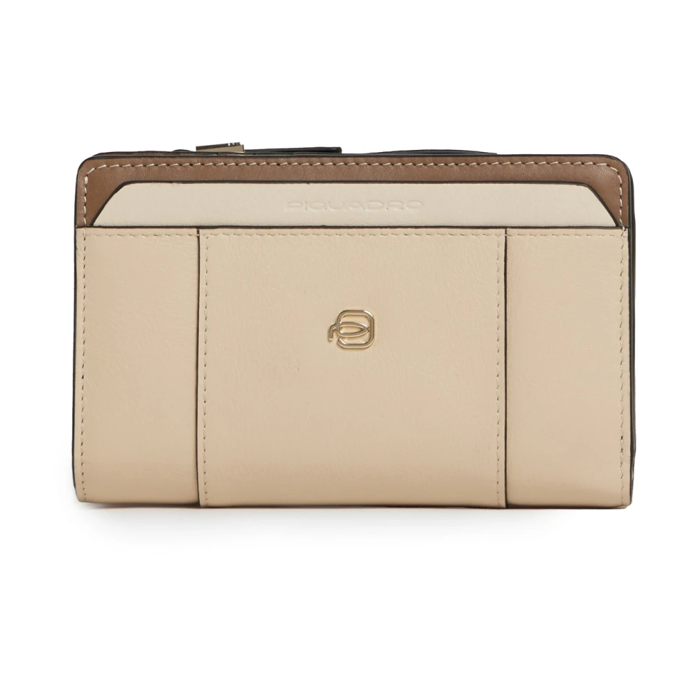 Piquadro Damen Beige - Circle Wallet - Accessories - One Size