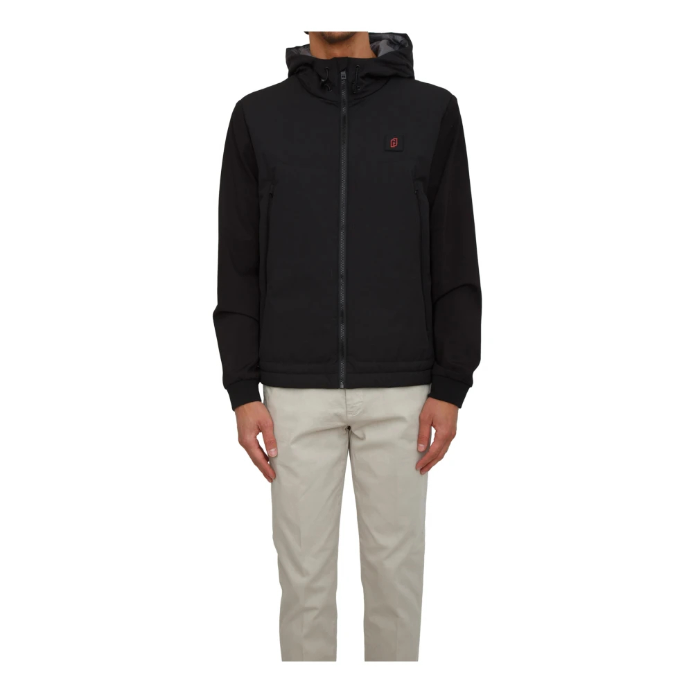 Liu Jo Herren Schwarz - Imbottito Jacket - Jackets - K -M