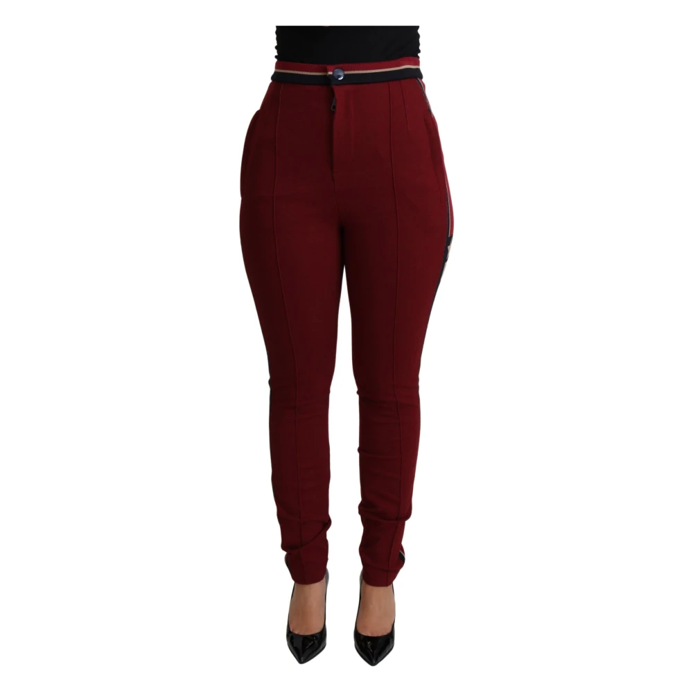 Dolce & Gabbana Damen Braun - Skinny Hosen - Trousers - Xs