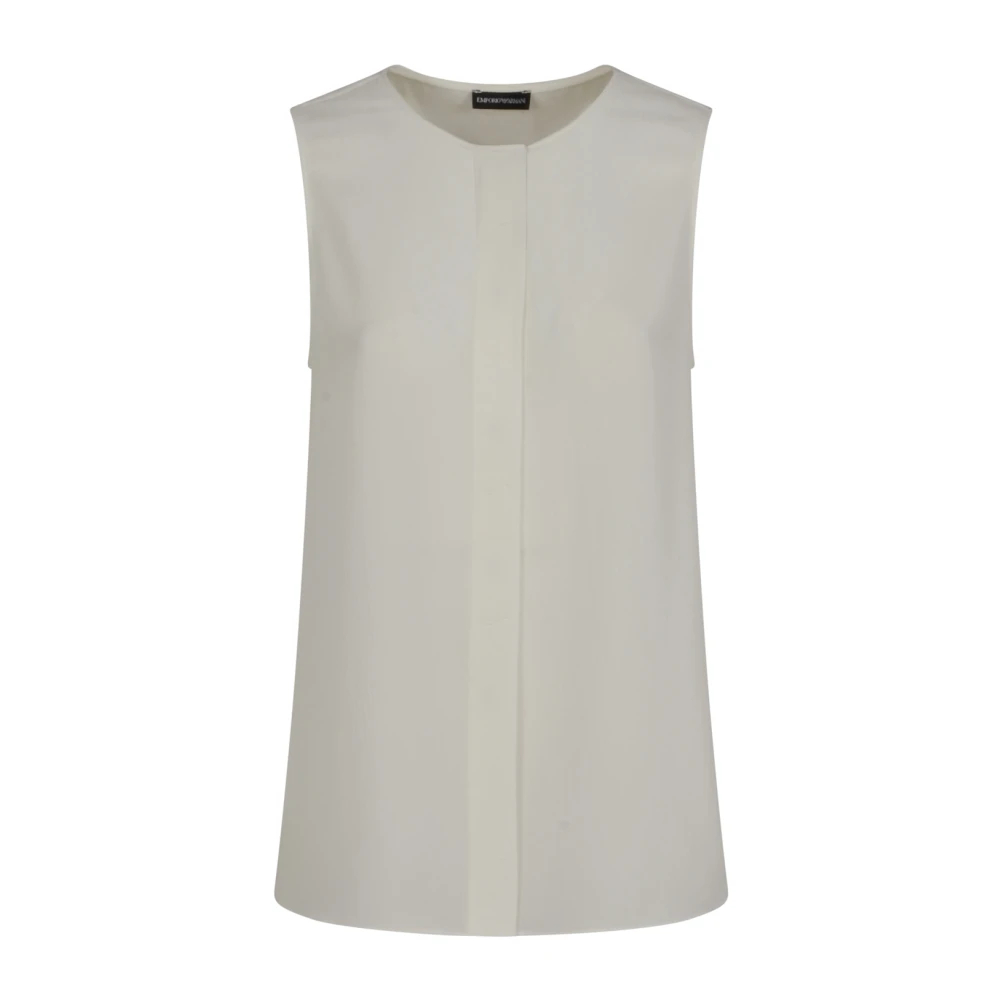 Emporio Armani Damen Beige - Sleeveless Top - Tops - 2XL