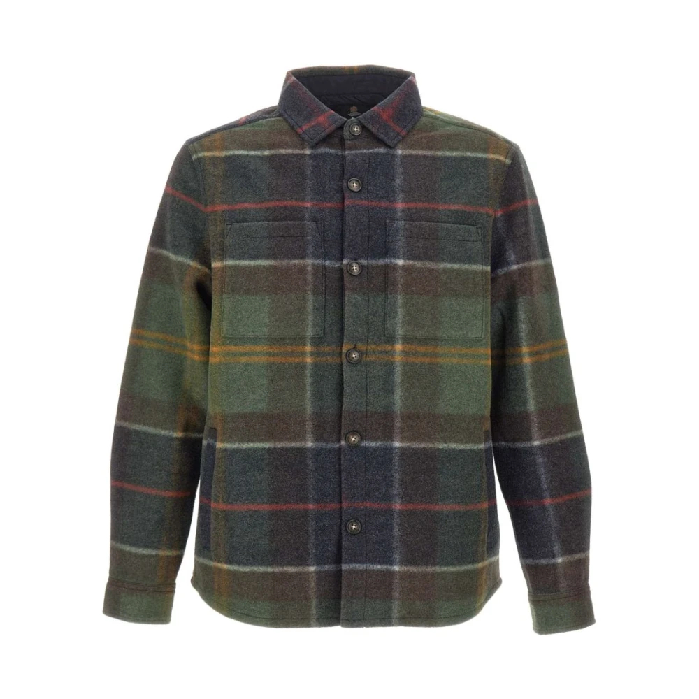 Barbour Herren Grün Woodlane Overshirt - Bild 9