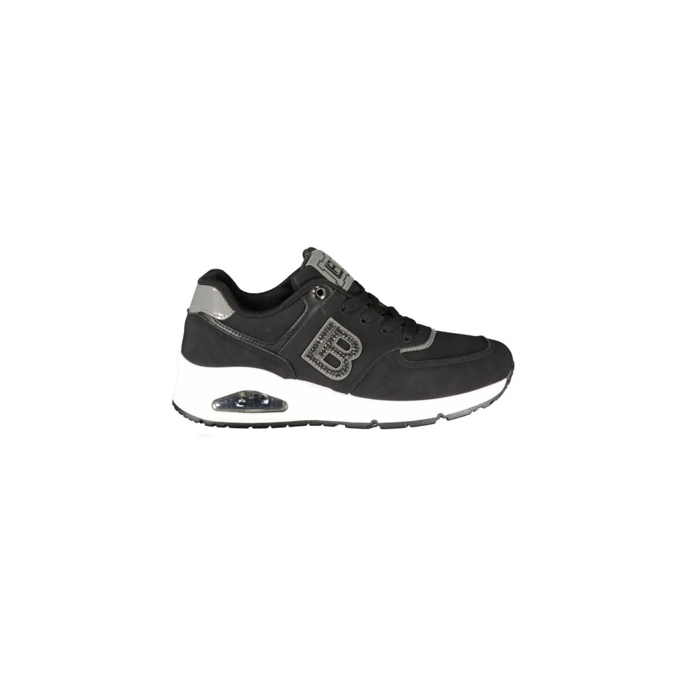Laura Biagiotti Damen Schwarz - Polyester Sneaker - Shoes - K -39 Eu