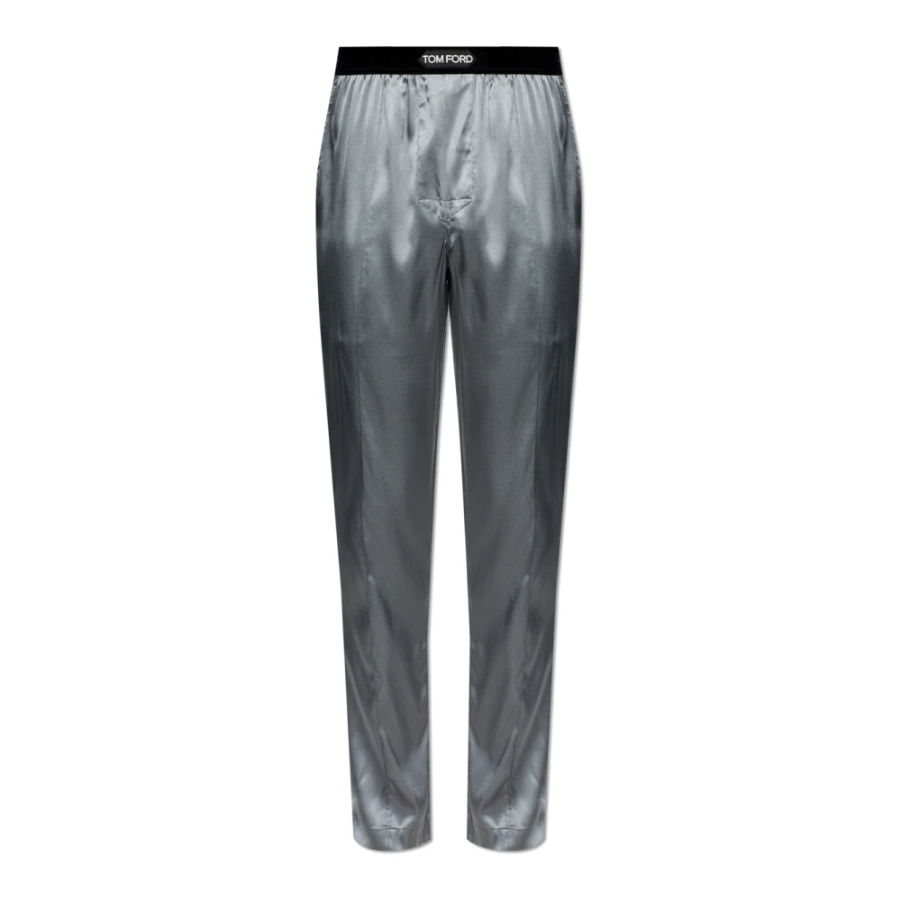 Tom Ford Herren Grau - Silk Pajama Pants - Nightwear & Lounge - L