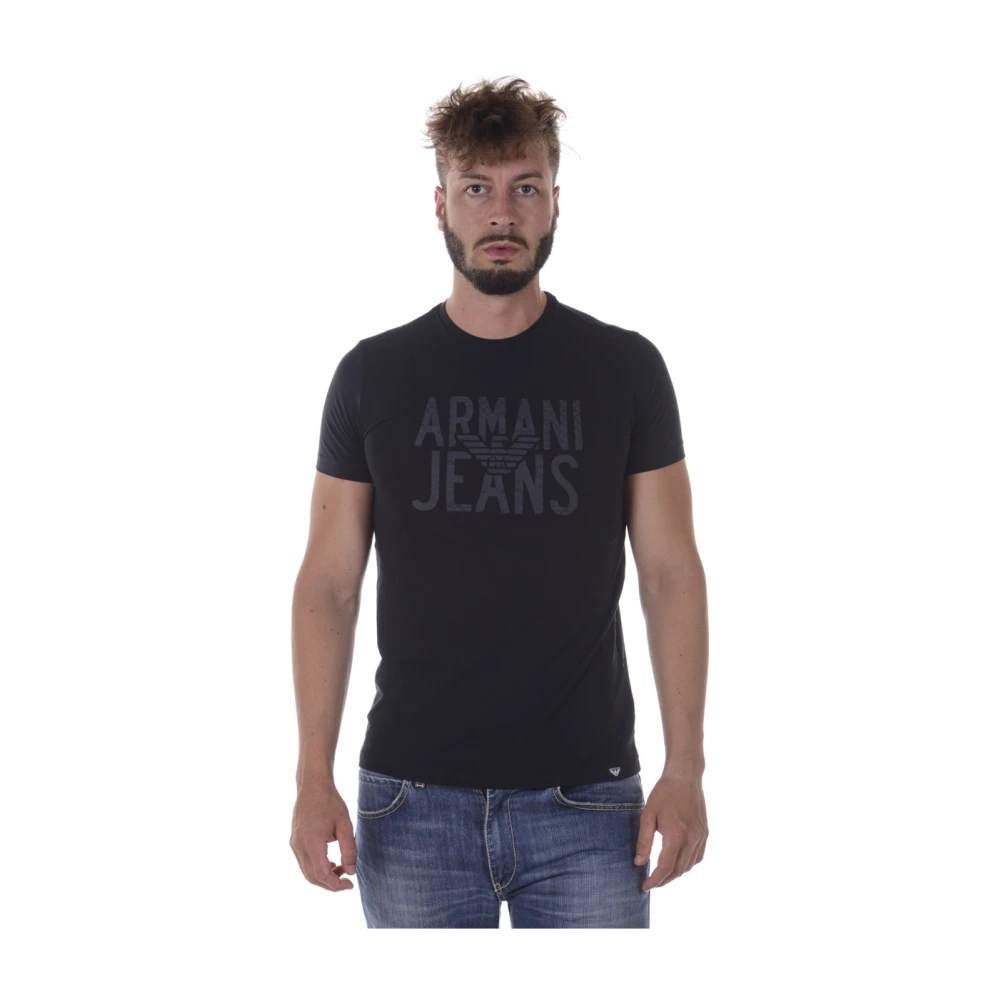 Armani Jeans Herren Blau - T-Shirt - Tops - 2XL