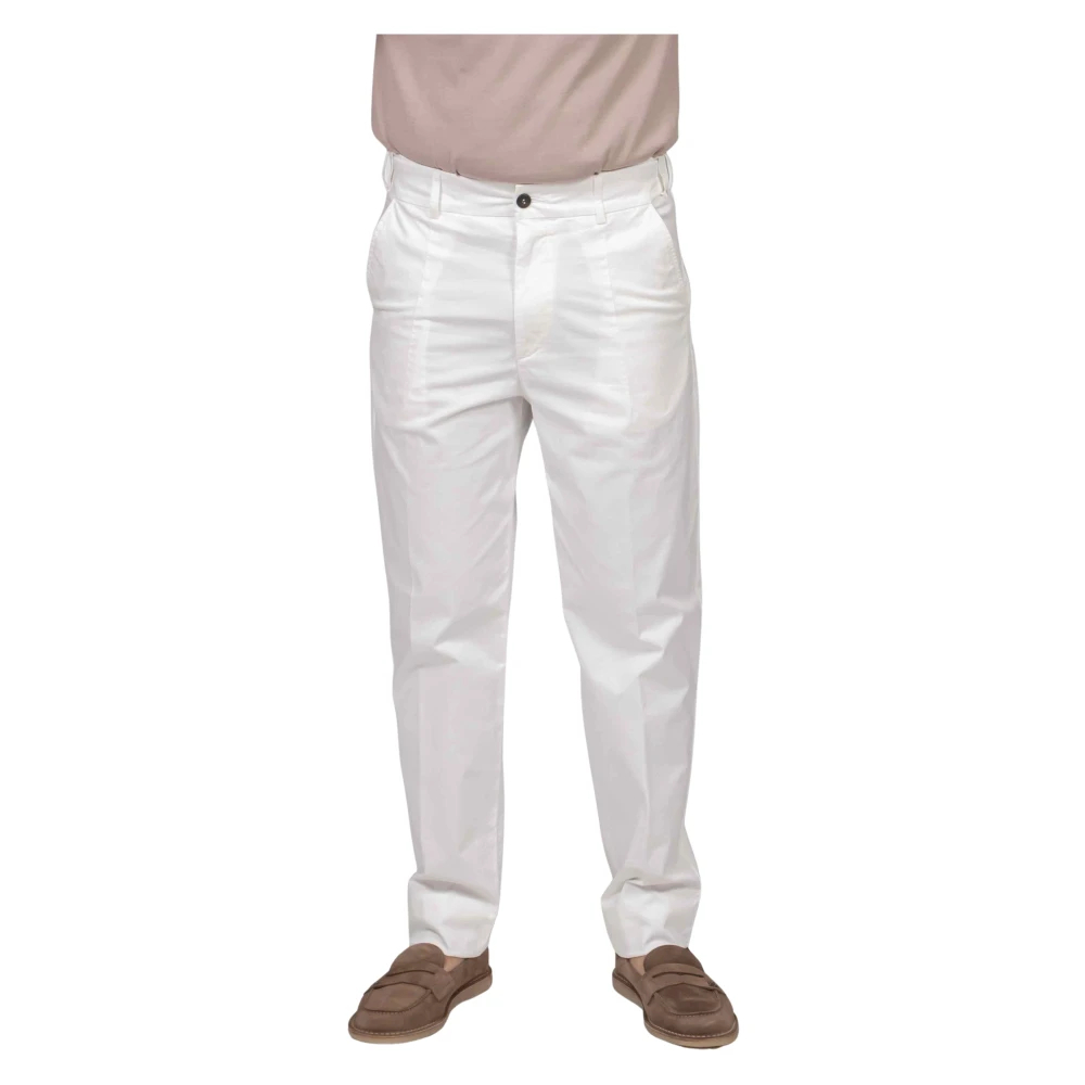 Eleventy Herren Weiß - Pantalone 01 - Trousers - M