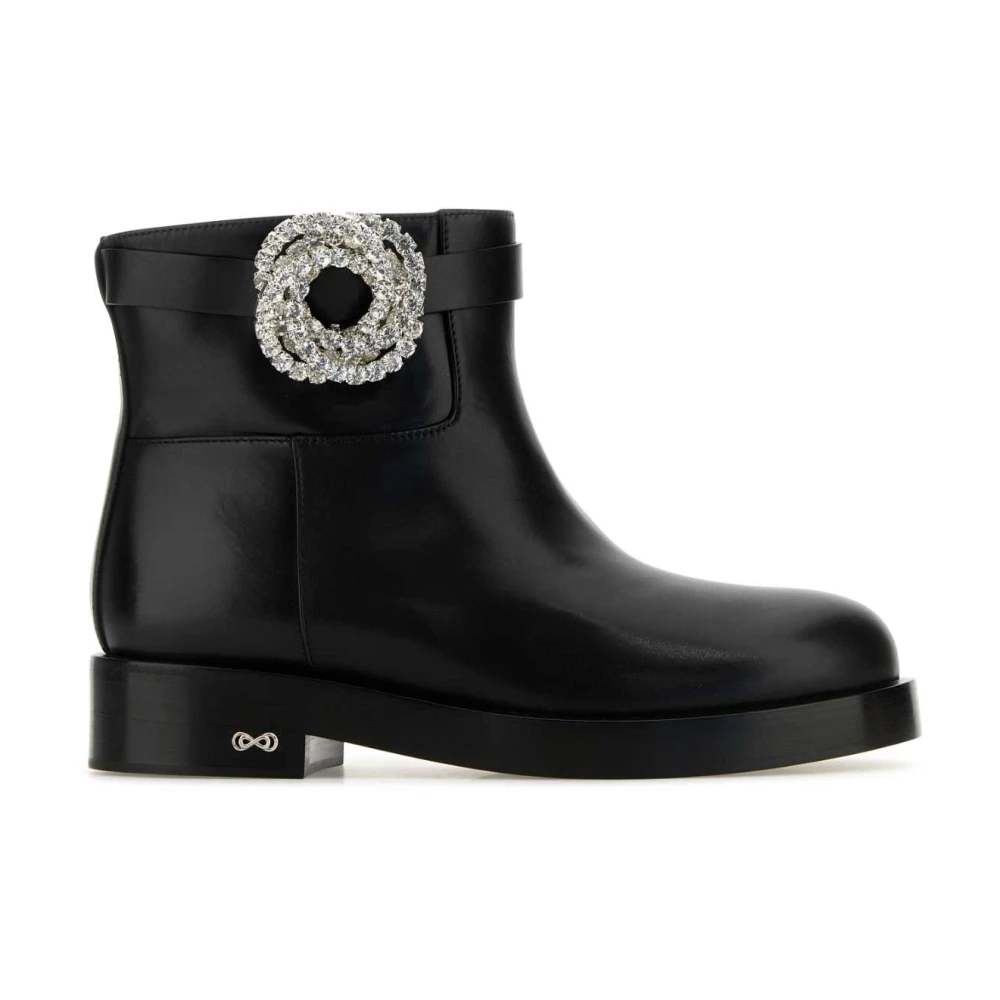 Mach & Mach Damen Schwarz - Galaxy Stiefeletten - Shoes - K - 38 Eu