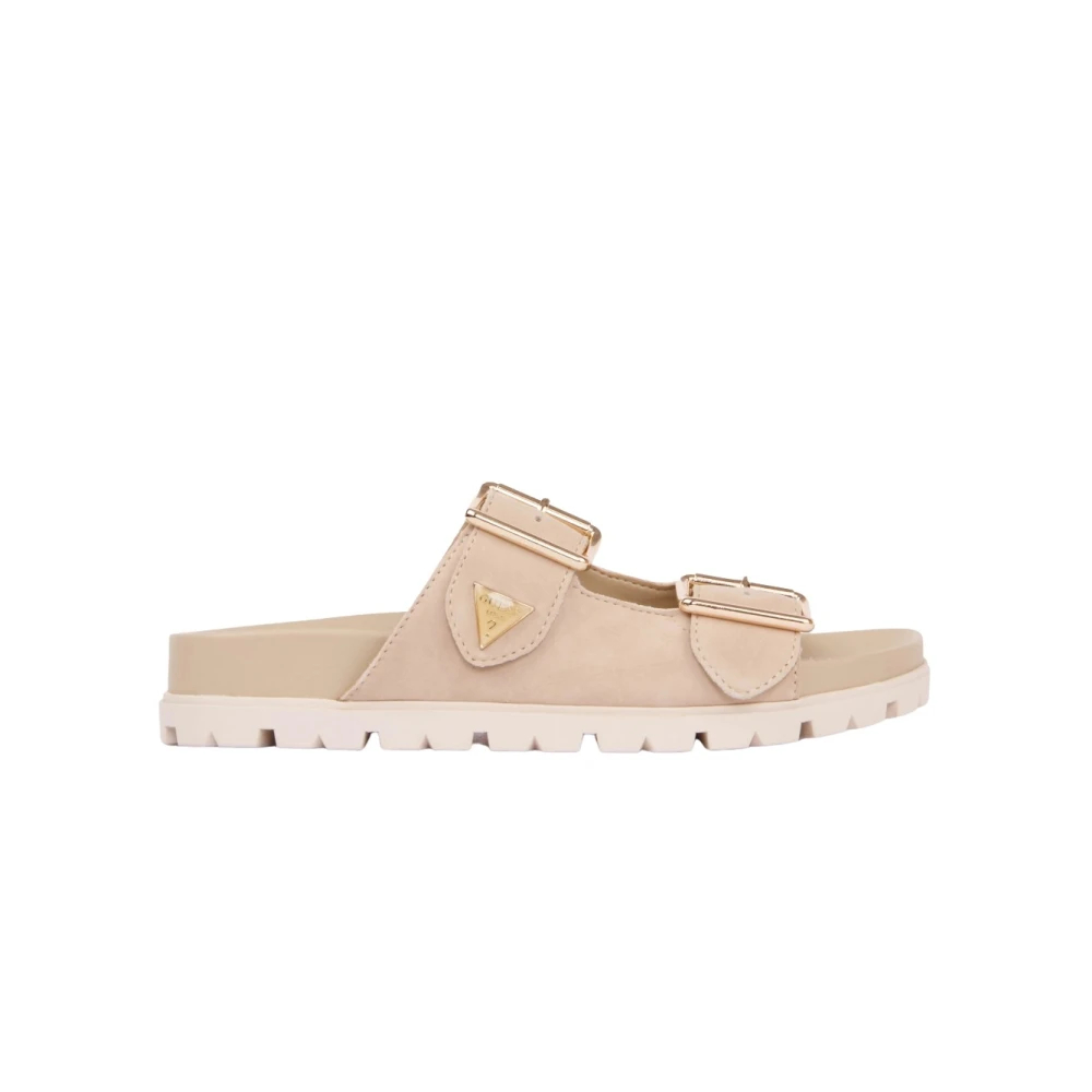 Guess Damen Beige Sandalen Für Fasten - Bild 4