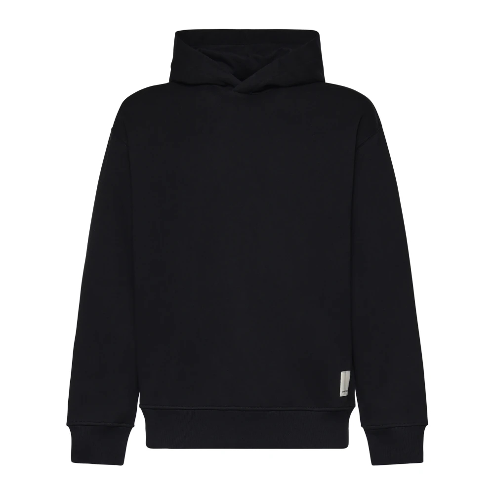 Emporio Armani Herren Schwarz - Cotton Hoodie - Sweatshirts & Hoodies - K - 2XL