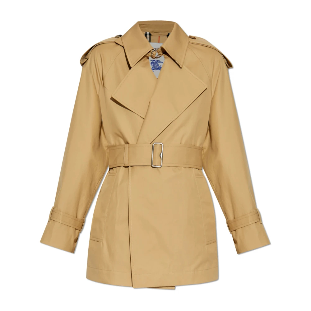 Burberry , Damen, Mäntel, Beige, S - Bild 3