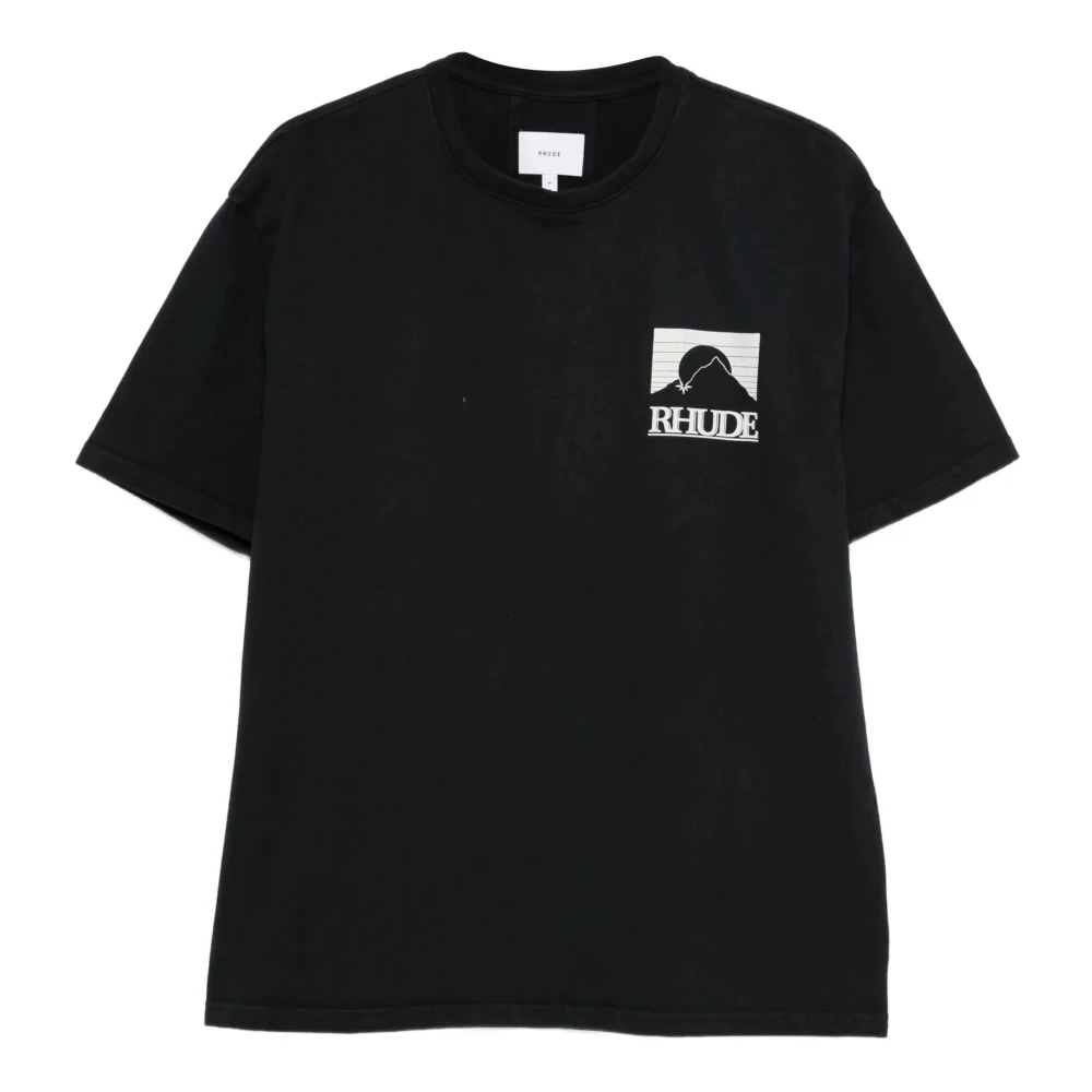 Rhude Herren Schwarz - T-Shirts - Tops - K - S