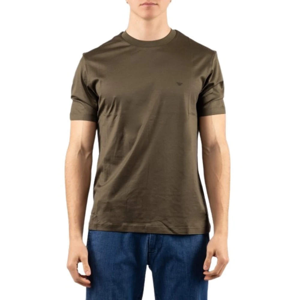 Emporio Armani Herren Grün - T-Shirt - Tops - 2XL