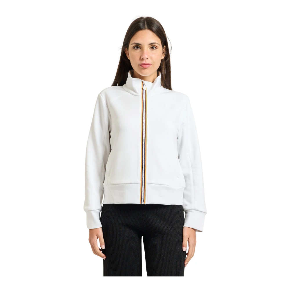 K-Way Damen Weiß - Alara Sweatshirt - Sweatshirts & Hoodies - L