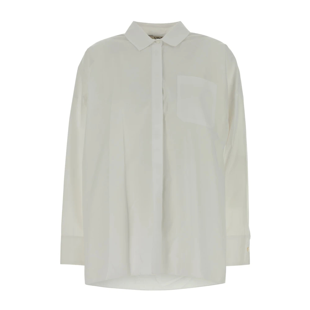 Max Mara Damen Weiß - Gerona Shirt - Blouses & Shirts - M