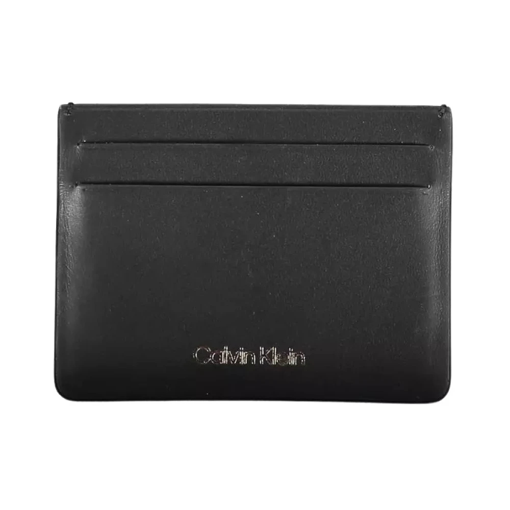 Calvin Klein Herren Schwarz Leder-Geldbörse Für Männer Einheitsgröße - Bild 4