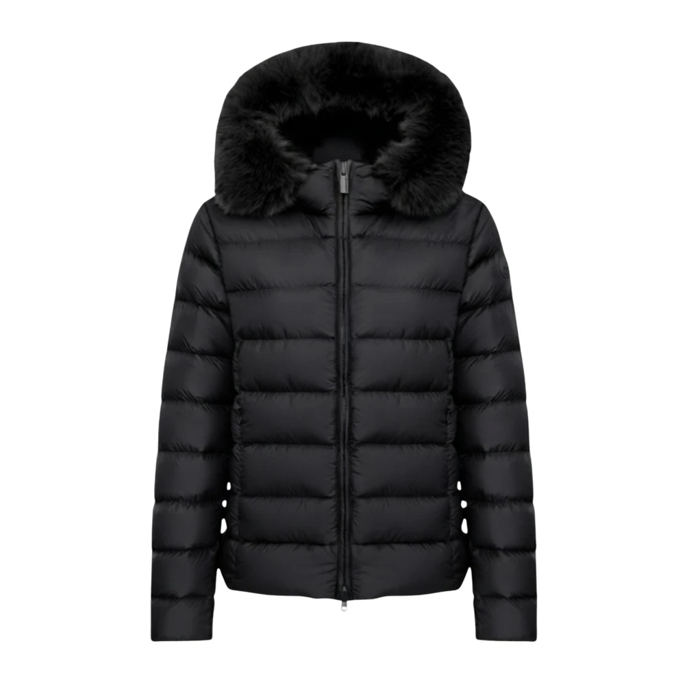 Colmar Damen Schwarz Matte Daunenjacke Mit Kunstpelz, Farbe: Größe: 44 - Bild 4