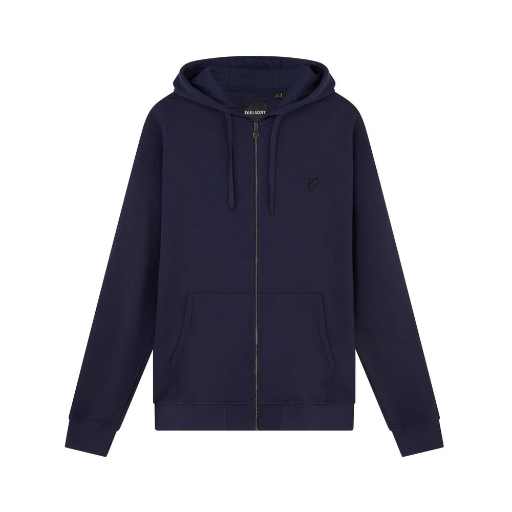 Lyle & Scott Blau Kapuzenjacke Tonal Eagle - Bild 4