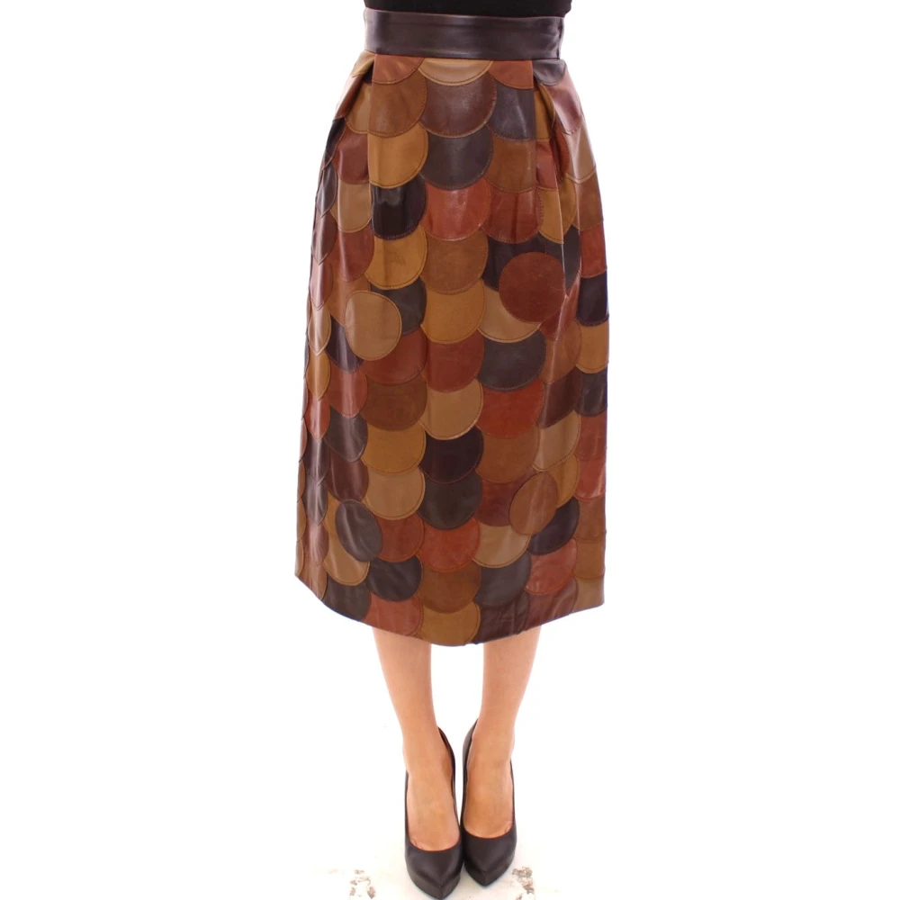 Dolce & Gabbana Damen Multicolor - Midi Skirts - Skirts - Mehrfarbig - S