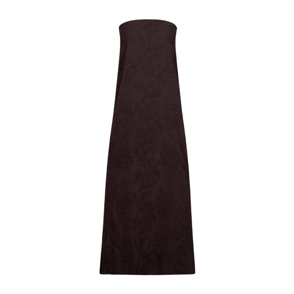 Liu Jo Damen Braun - Strass Fiori - Dresses - Xl