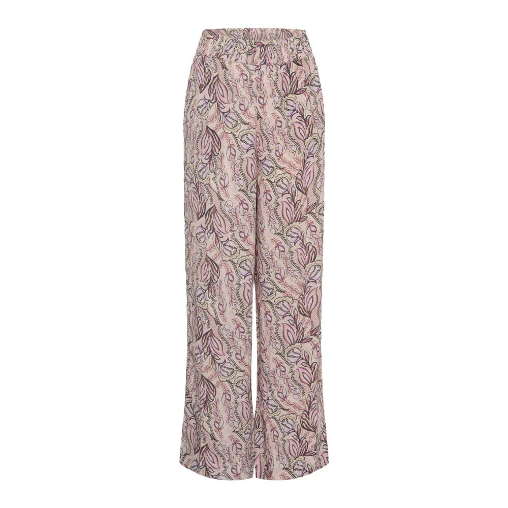 Saint Tropez Damen Dusty Pinks Arty Blooms Stoffhose "Damen Casual Hose Shaktisz" erhältlich in Größe von Baur - Bild 4