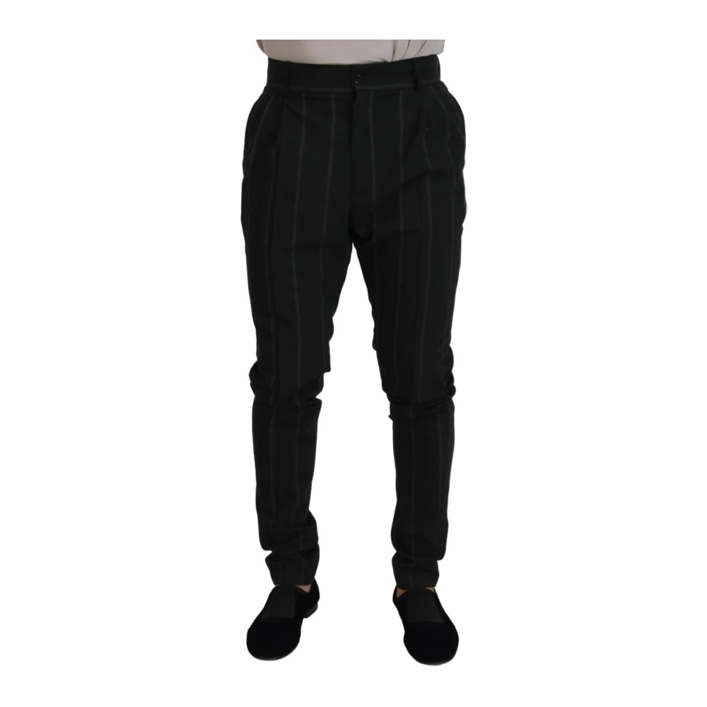 Dolce & Gabbana Herren Schwarz - Suit Hosen - Trousers - K - M