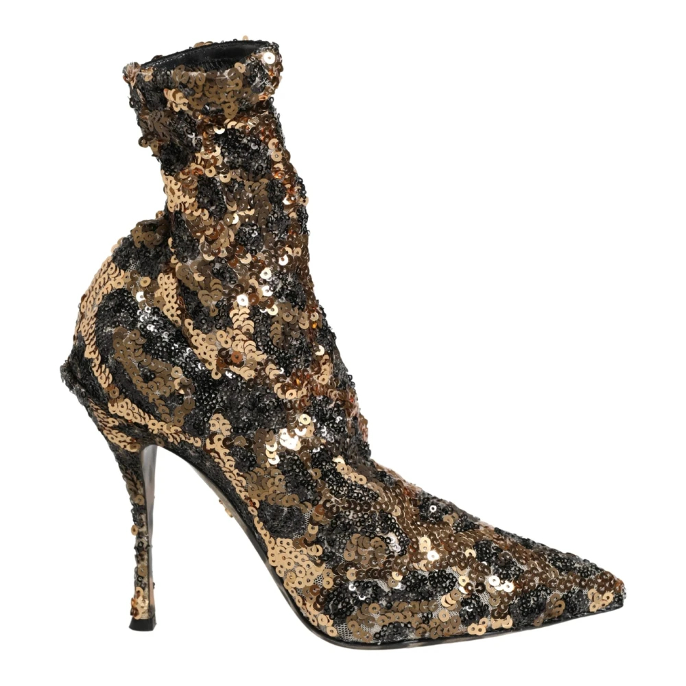 Dolce & Gabbana Damen Gelb - Kurze Stiefel - Shoes - 37 Eu