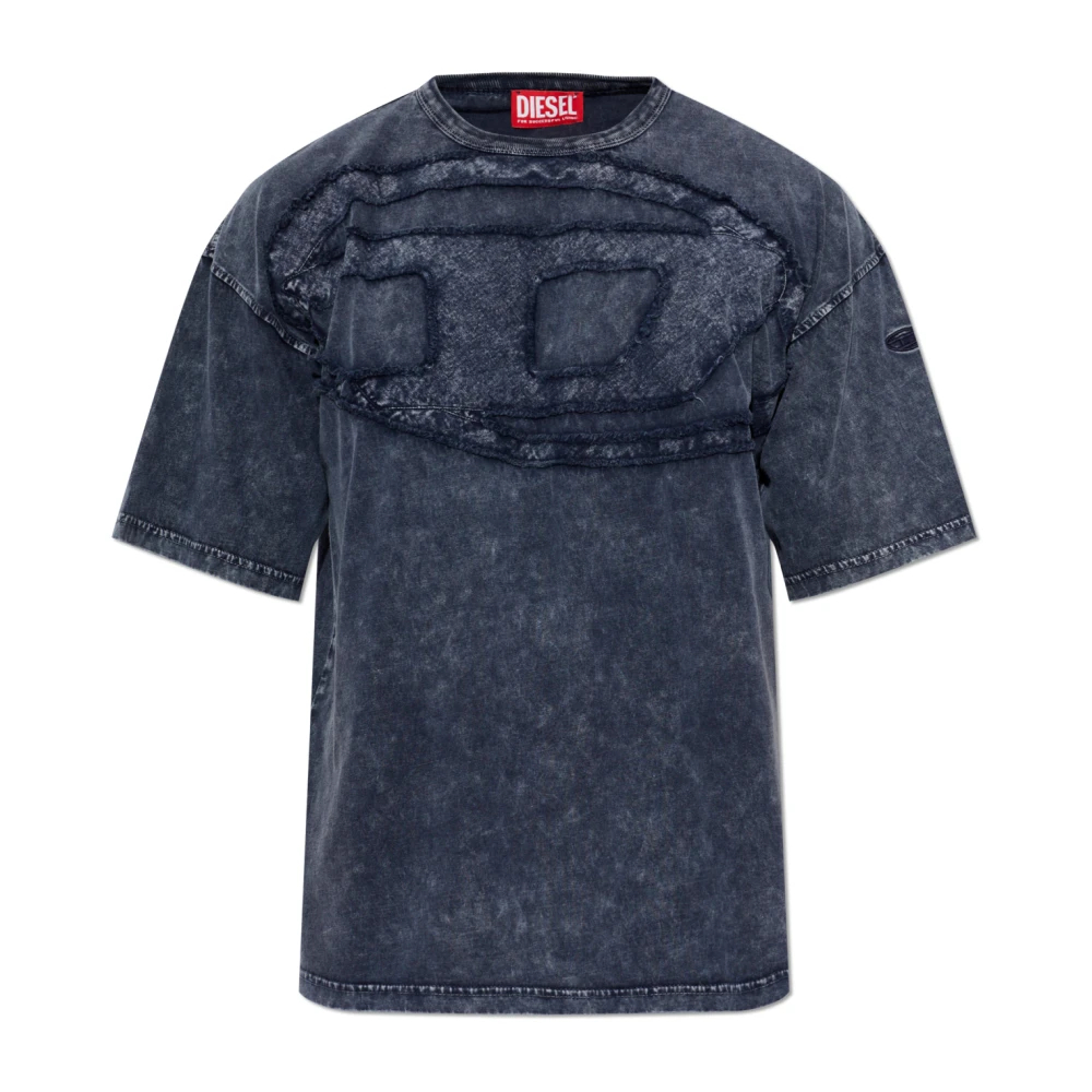 Diesel - T-Shirts - Tops - Herren - Blau - L